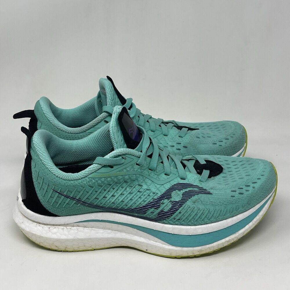 Saucony Endorphin Speed 2 Sneakers Womens 8 Teal Blue Lightweight Running Shoes